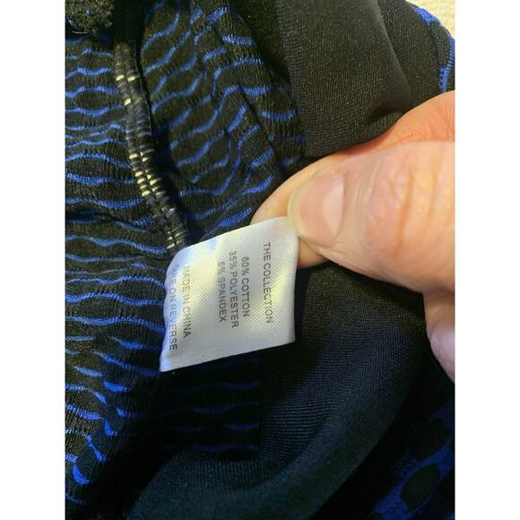 AQ Sport Butt-Scrunch Textured Honeycomb Waffle Blue Leggings Size Sm - Picture 5 of 5